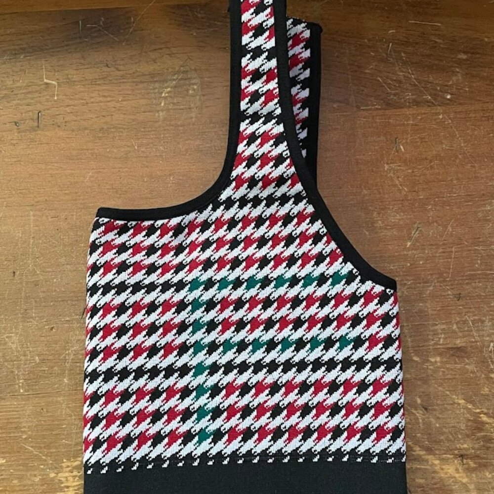 Fabletics Sports Bra - Houndstooth